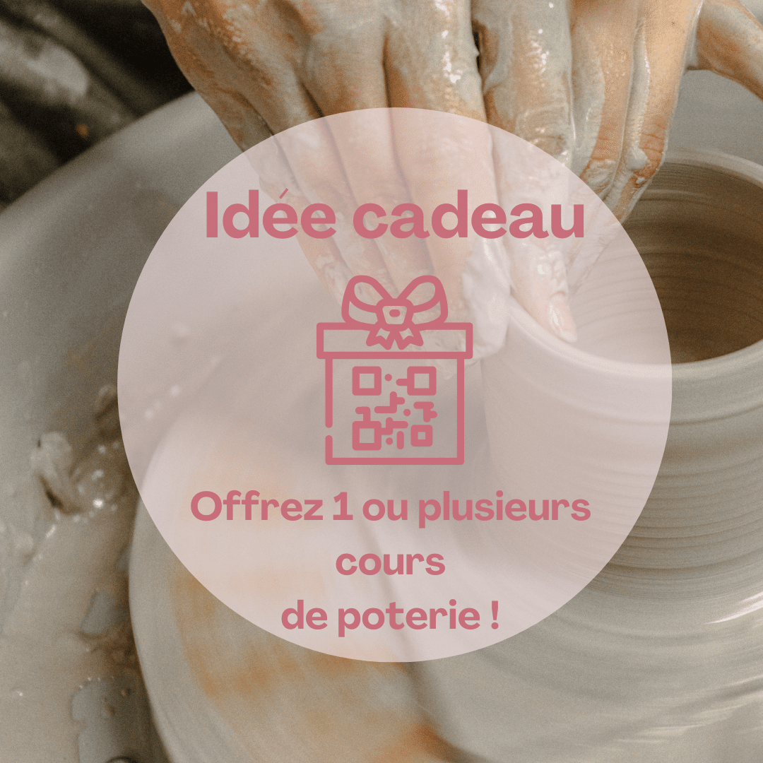 Carte cadeau cours poterie orléans